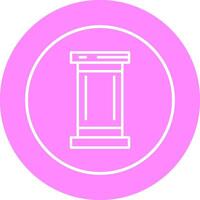 Pillar Vector Icon