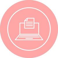 Online Exam Vector Icon