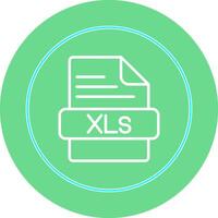 icono de vector xls