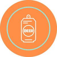 Beer Can II Vector Icon