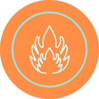 Flammable Material Vector Icon