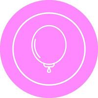 icono de vector de globo