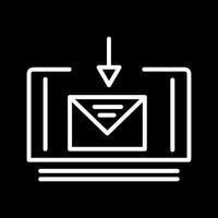 Mail Download Vector Icon
