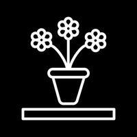 Flower Pot Vector Icon