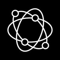 Atomic Structure Vector Icon