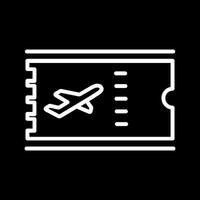 Plane Tickets Vector Icon