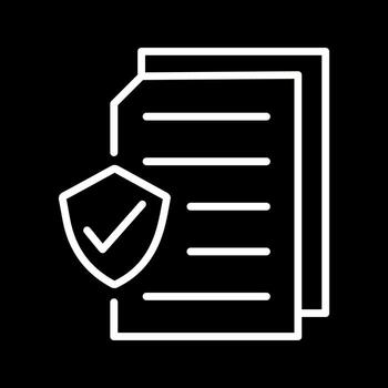 Secure Document Vector Icon