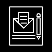 Mail Edit Vector Icon