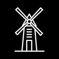 Windmill Vector Icon