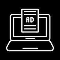 Internet Ads Vector Icon