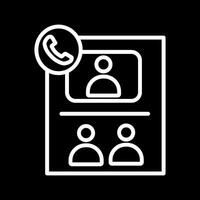 Conference Call Vector Icon