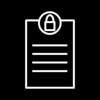 Privacy Page Vector Icon