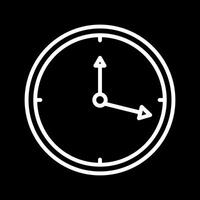 icono de vector de reloj