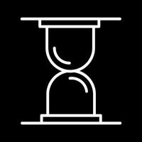 icono de vector de reloj de arena