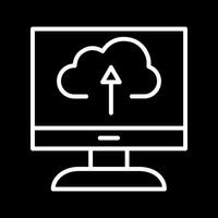 Cloud Backup Vector Icon