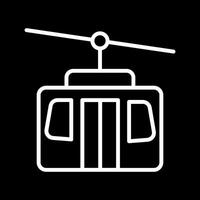 Cable Car Vector Icon