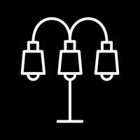 Lamp with stand Vector Icon