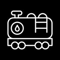 Tank Wagon Vector Icon