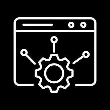 Web Setting Vector Icon