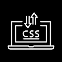 CSS Laptop Vector Icon