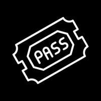 Passes Vector Icon