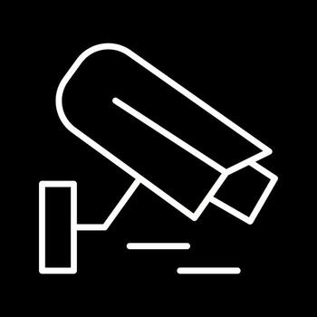 Security Camera Vector Icon