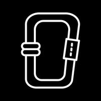 Carabiner Vector Icon