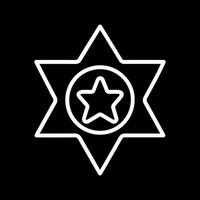 Sheriff Vector Icon