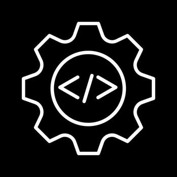 Coding Gear Vector Icon