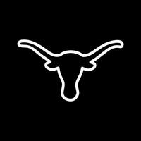 Bull Horns Vector Icon