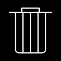Dustbin Vector Icon