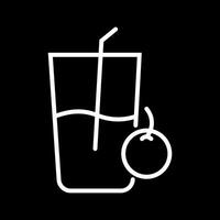 icono de vector de jugo