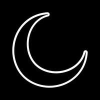 New Moon Vector Icon