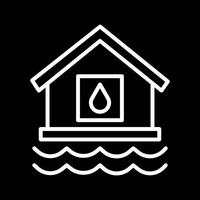 Water House Vector Icon