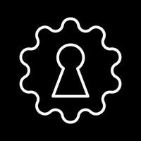 Key Hole Vector Icon