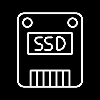 icono de vector de memoria