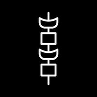 Kebab Vector Icon