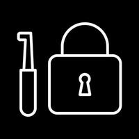 Lockpick Vector Icon