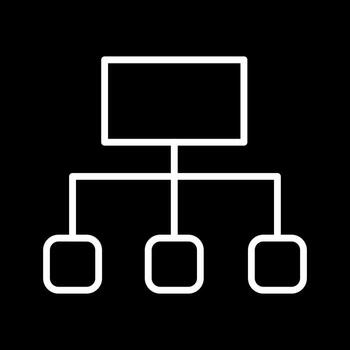 Flowchart Vector Icon
