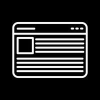 blogging servicios vector icono