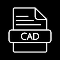 icono de vector de cad