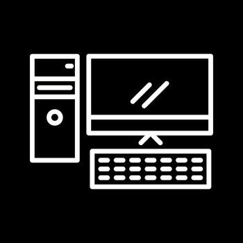 Computer Vector Icon