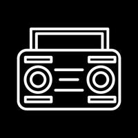 Cassette Player Vector Icon