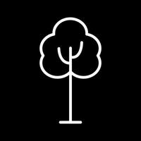 icono de vector de árbol