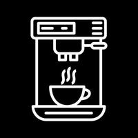 café máquina yo vector icono