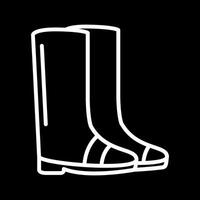 Gardening Boots Vector Icon