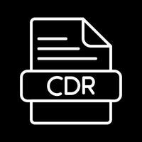 CDR Vector Icon