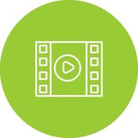 Video Play Vector Icon