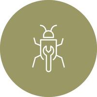 Bug Fixing Vector Icon