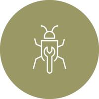 Bug Fixing Vector Icon